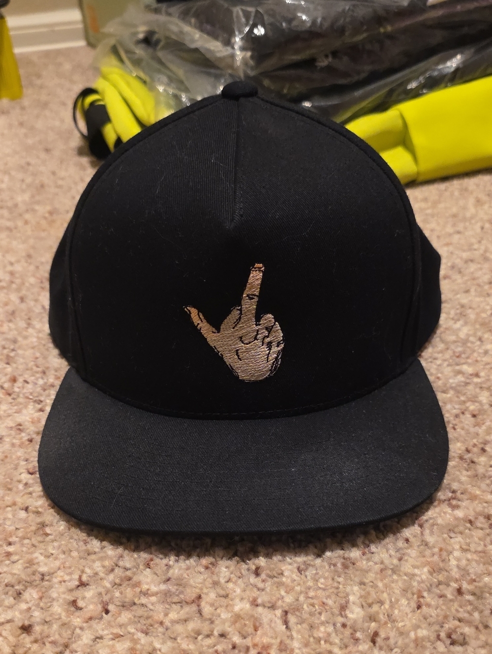 The Classic Black Snapback Pouya305